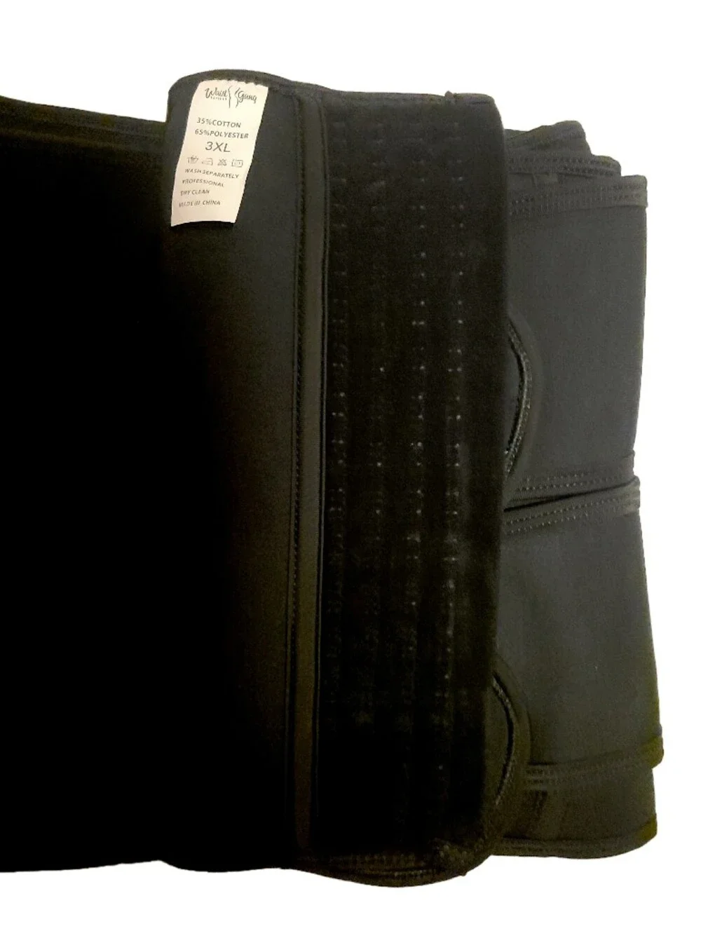 NEW Waist Gang Society Workout Sweat Belt 3XL | Black Waist Trainer | Fitness